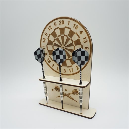 Dart Holder – Laser File DXF, SVG & Lightburn | 3 Mm and 4 Mm Wood | Dart Holder Download - Etsy Canada