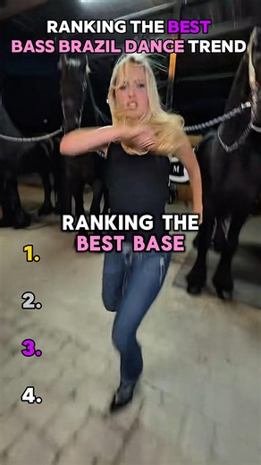 Ranking the best Bass Brazil dance trend 💃💃