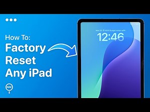 How To Factory Reset Any iPad | Easy Guide
