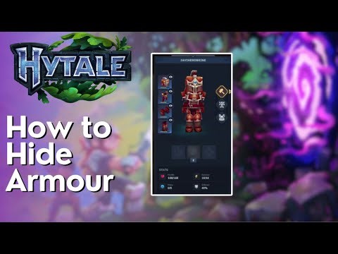 How to Hide Armour In Hytale