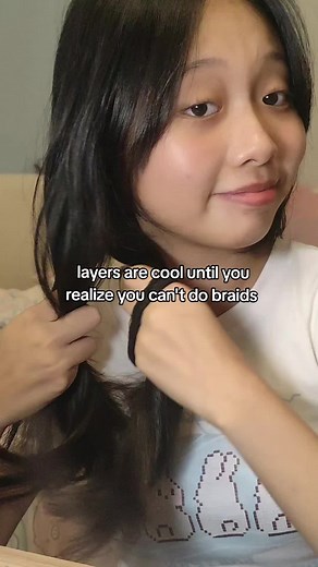 I js wanted cute braids 😭 #hair #hairstruggles #layeredhaircut #layers #braids #relatable #fyp #viral