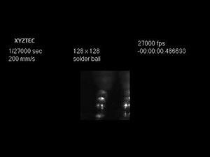 Solder ball shear 2700mm/s