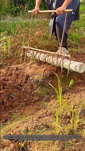 Improved raking tool