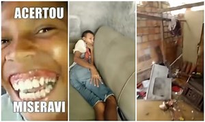 ‘Acertou miseravi’: garoto do meme é abandonado pela mãe e vive em situação de miséria; vídeo