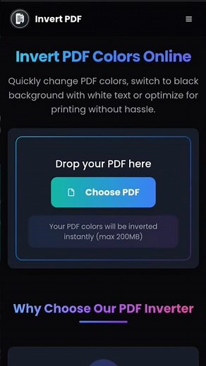 invert pdf colors just 15 seconds | pdf color changer #pdf #invertpdf