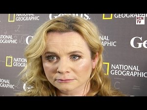 Emily Watson Interview Genius Premiere