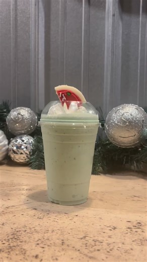 Dear Santa, We made your milk & cookies into a milkshake! 🎅🥛🍪 Vanilla soft serve blended with two sugar cookies (red or green). Available for a short time only! #JerseyCow #MilkAndCookies #HolidaySweets #LimitedEdition #SouthJerseyEats | Jersey Cow Ice Cream