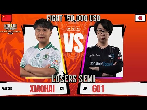 LOSERS SEEMI XIAOHAI VS GO1 - SNK World Championship 2025-Fatal fury city of the wolves