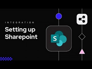 Setting up your SharePoint integration