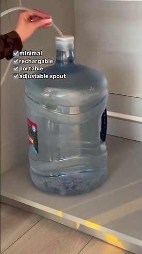 make your 5-gallon water jug stylish & functional 💧✨ #kitchenfinds #waterdispenser #aestheticfinds