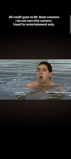 Mr. Bean's Hilarious Pool Scene 🤣 | Classic Comedy Gold #shorts #mrbean