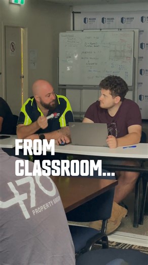 1.3K views | Books in one hand, tools in the other. At BAA, we mix classroom sessions with real-world learning to get you qualified. Study the theory. Nail it on-site. Simple as that. Join our team of legends today: https://bit.ly/4gp17Uk RTO 21583 | Builders Academy Australia - RTO 21583 | Facebook