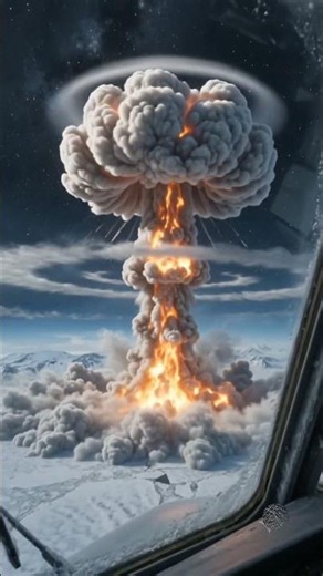 Inside the Terrifying Tsar Bomba Blast 🇷🇺#TsarBomba #BiggestExplosion #NuclearHistory #DarkHistory