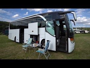 Junges Paar baut Traum XXXL Wohnmobil: Setra S411 HD Reisebus wird Luxushotel. Playstation inkl.
