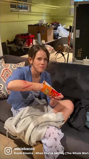 A day in the life of our little tiny rosey rose. Something's wrong with her, for sure. Now STREAMING EVERYWHERE don't forget you little smilers! Spooky season doesn't end till January 1st am I right?