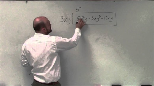 Learn how to factor a polynomial with x and y's by factoring out the GCF