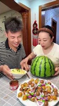 Greedy Hubby Saw Eggs Under Watermelon — Little Did He Know I Hid Roast Chicken Behind!​ #funny