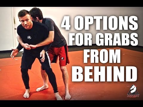 Jiu-Jitsu Self-Defense | 4 Options For Grabs From Behind