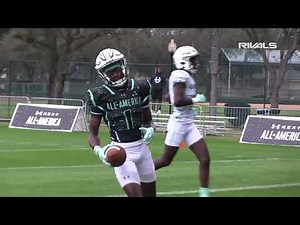 Colorado three-star signee WR Quentin Gibson at Under Armour All-America