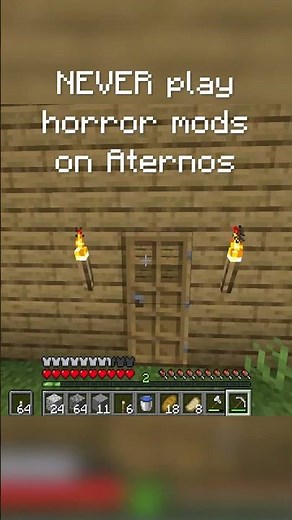 NEVER play horror mods on Aternos...