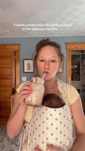 5 weeks postpartum and finally feeling like my*new*self 🍼 #5weekspostpartum #firsttimemom #newbornlife #momtok #1monthpostpartum