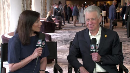 Steelers president Art Rooney II reacts to Pittsburgh being named 2026 NFL Draft host city
