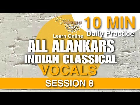 Practice ALL ALANKARS in 10 MINS | Indian Classical | Riyaz Paathshala | SESSION 8