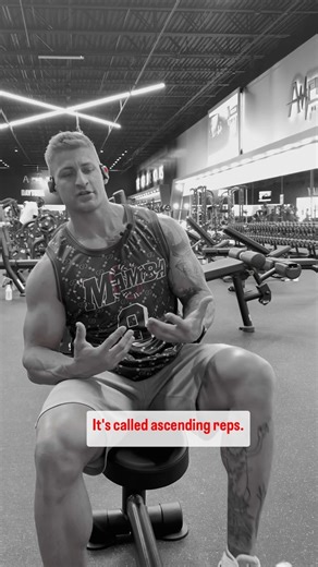 211 reactions · 4 comments | Ascending reps  is a great way to add...