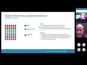 Master of Economics - Online Open Day - 1 December 2021