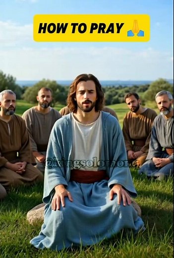 How Jesus Christ Taught His Disciples to Pray 🙏