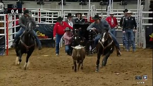 Billy Boldon and Don Payne split the lead in Round 3 after throwing on down in 4.0 seconds flat! | CowboyChannel