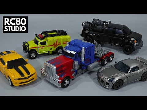 Transformers Studio Series 15th Anniversary 5 Pack Autobots (Optimus Prime, Bumblebee, ironhide…)