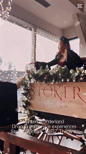 Join us for the 𝙒𝙞𝙣𝙩𝙚𝙧 𝙒𝙤𝙣𝙙𝙚𝙧𝙡𝙖𝙣𝙙 & 𝘿𝙧𝙖𝙘𝙪𝙡𝙖 𝙞𝙢𝙢𝙚𝙧𝙨𝙞𝙫𝙚 𝙚𝙭𝙥𝙚𝙧𝙞𝙚𝙣𝙘𝙚𝙨 this Saturday, Dec 27th at Galeria Bran all day with @stokerwines 🎄 ✨ Dracula dramatic readings ✨ Scavenger Hunt ✨ Themed photo corners ✨ Live acting role play #artiztheatre #stokerwines #visittransylvania #bramstoker #dracula | Iza-Florina Porumbu