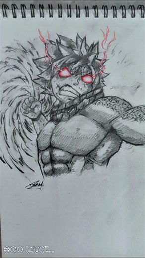 Natsu dragneel drawing 🤯