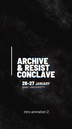 @shundor.studio on Instagram: "Archive & Resist Conclave held at BRAC University, January 2026. shundor studio collaborated with Activate Rights on selected visual assets. Every frame we worked on, we made sure it felt intentional. Grateful to have played a part in shaping the visual journey."
