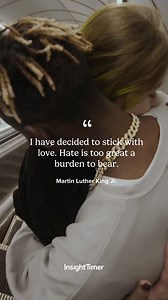 8.1K views · 63 reactions | Love carries us forward; hate holds us back. | Insight Timer | Facebook