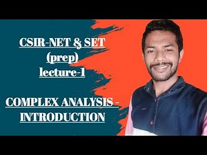 CSIR-NET🔥 & SET👊 (Prep) , COMPLEX ANALYSIS😎 - INTRODUCTION✨.