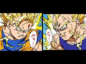 Son Goku vs. Majin Vegeta Pelea Completa