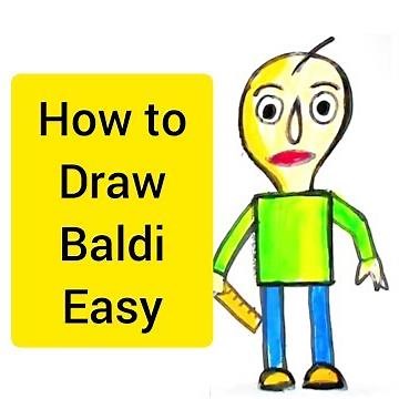 How to draw baldi Characters