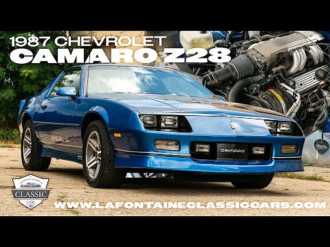 5-SPEED 1987 IROC Z Camaro (Just 9k Miles!)