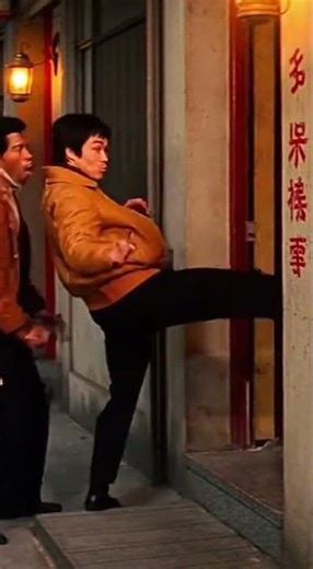 Bruce Lee Opens a Door with His Foot Without a Key | Sora AI