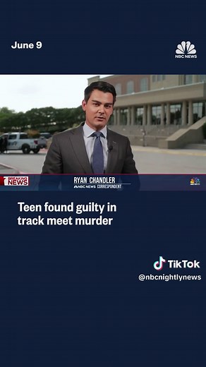 In Texas, 19-year-old Karmelo Anthony was found guilty of murder for killing another teen at a high school track meet last year. NBC News’ Ryan Chandler reports from the courthouse.