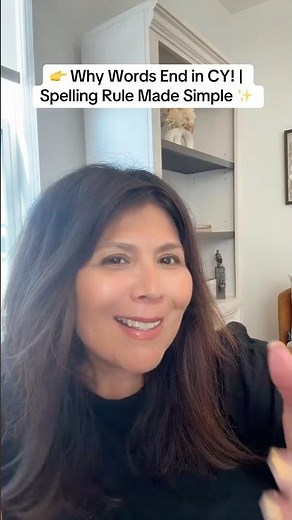 Why Words End in CY | Quick Spelling Rule