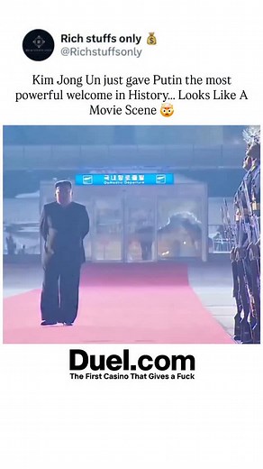 President Vladimir Putin received a royal-style welcome in Pyongyang, where Kim Jong Un personally greeted him at the runway — a moment filled with symbolism, strength, and strategy. Crowds chanted “Welcome, Comrade Putin!” as both leaders paraded through the capital in an open car — a bold display of unity defying global pressure. This wasn’t just diplomacy… it was a statement to the world. Two nations, one message: power stands together. Follow @richstuffsonly for more content like this! _ #pu