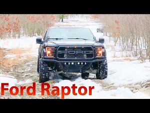 Ford Raptor F150 Off Road 4x4 SNOW Mountain Trail Full Size Pickup Truck