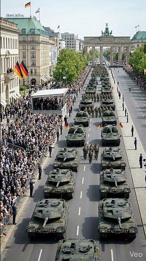 German Army Parade 🇩🇪 | Powerful Military Display & Soldiers March