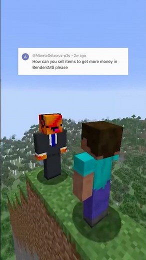 How To Sell Items on BendersMC #minecraft