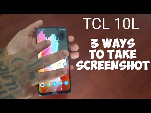 TCL 10L 3 Ways To Take A Screenshot & Screen Record