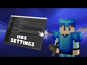 BEST RECORDING SETTINGS FOR MINECRAFT OBS (no lag)