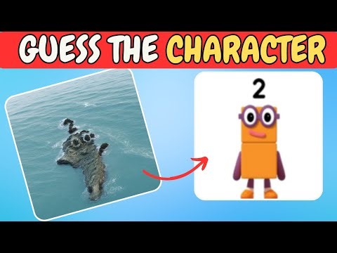 Can You Guess the Hidden NUMBERBLOCKS Characters by ILLUSION? 🔢💫 | One, Two, Three